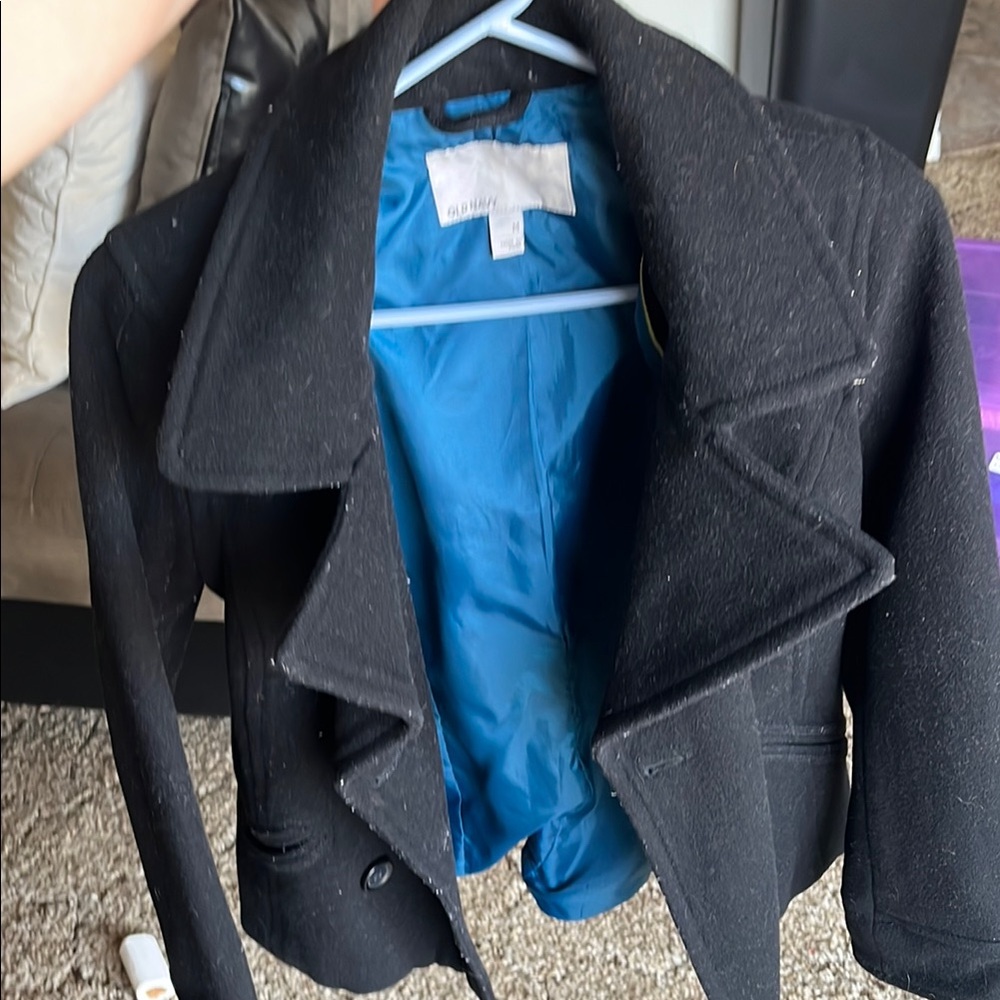 Old Navy Black Blazer Classic Tailored Design